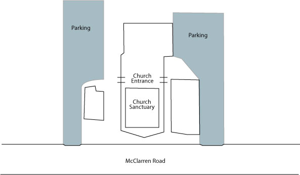 Church parking lots